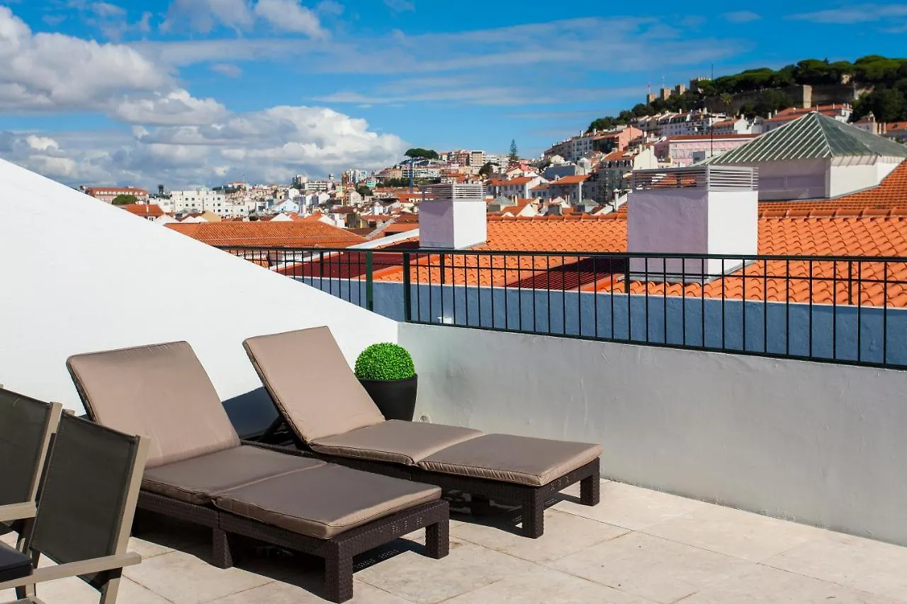 Crucifixo Downtown Terrance & Deluxe Apartment Lisboa Portugal